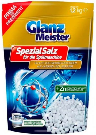 Соль для посудомоечной машины Glanz Meister Spezial Salt 1,2 кг