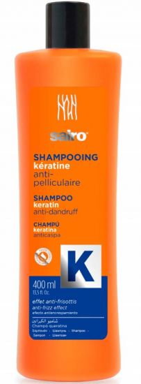 Шампунь от перхоти с кератином для нормальных волос Sairo Keratin Anti-dandruff Shampoo 400 мл