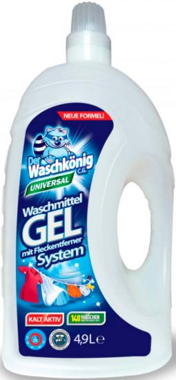Гель для стирки универсальный Der Waschkonig Universal 4,9 л